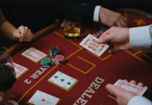 How do you Offer Cards within Blackjack 1